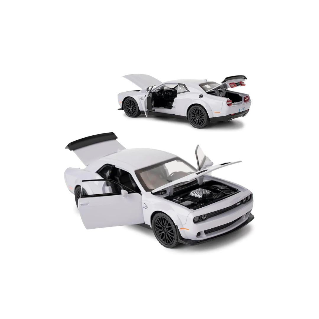 🚗 Carro de Juguete Dodge Challenger Hellcat a Escala