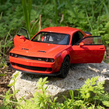 🚗 Carro de Juguete Dodge Challenger Hellcat a Escala