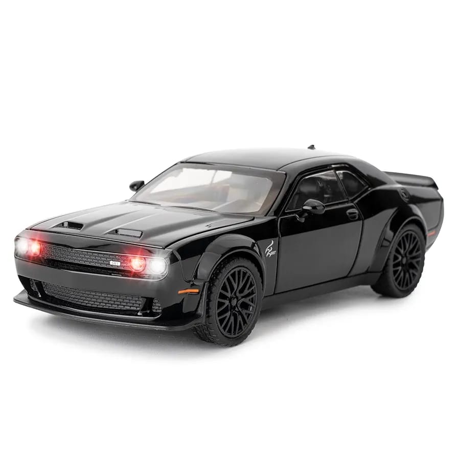 🚗 Carro de Juguete Dodge Challenger Hellcat a Escala