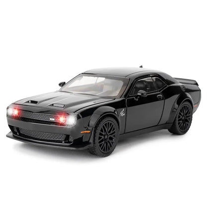 🚗 Carro de Juguete Dodge Challenger Hellcat a Escala