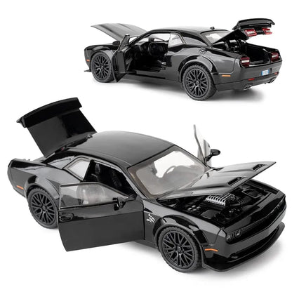 🚗 Carro de Juguete Dodge Challenger Hellcat a Escala